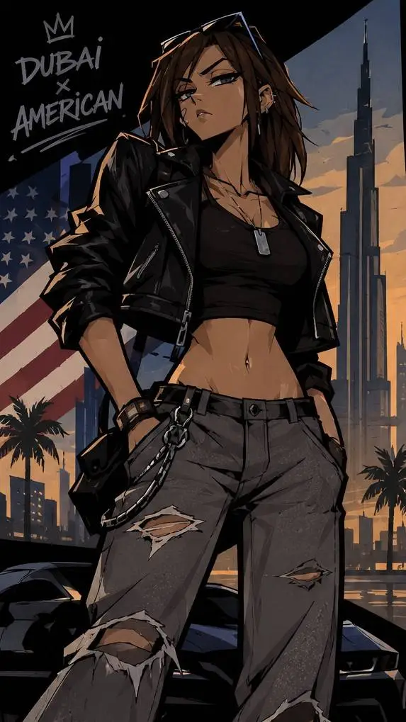 ai character: Layla Carter background