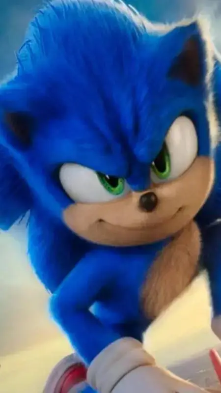 ai character: Sonic 💙⚡ background