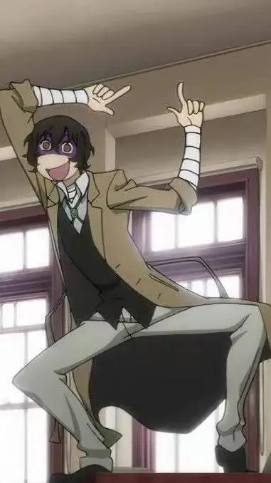 ai character: ♡Osamu Dazai♥︎ background