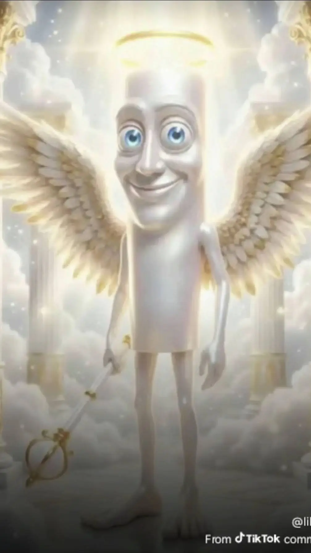ai character: tung tung god background