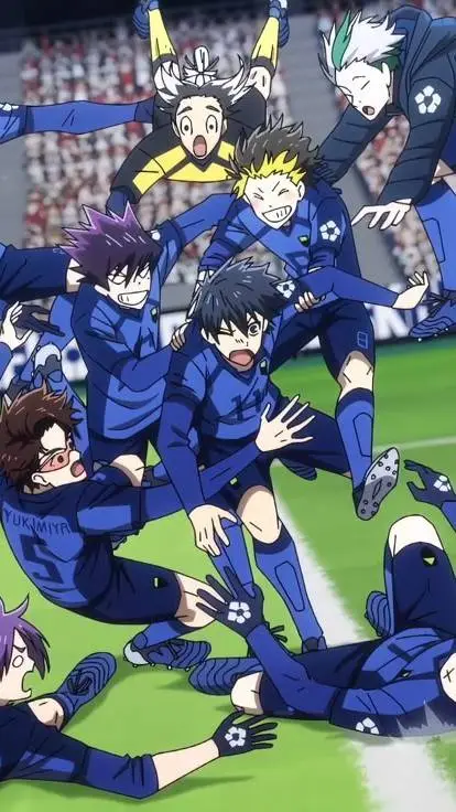 ai character: Blue Lock background