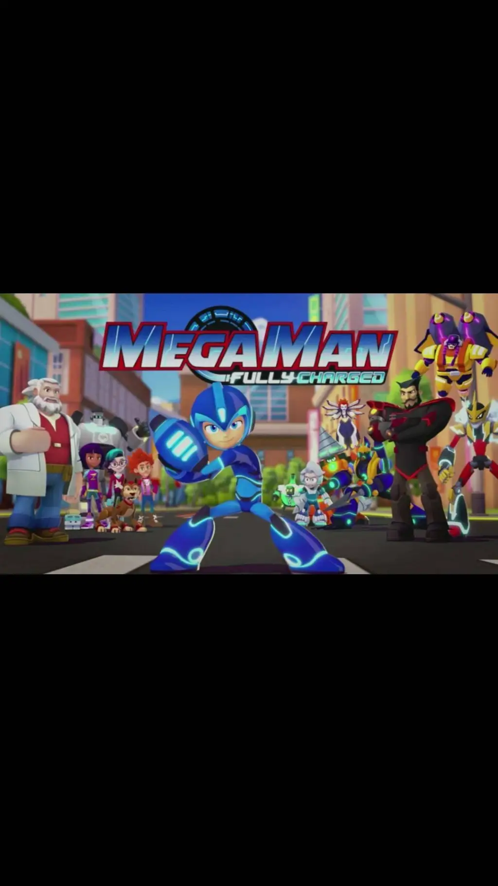 ai character: Мегамен background