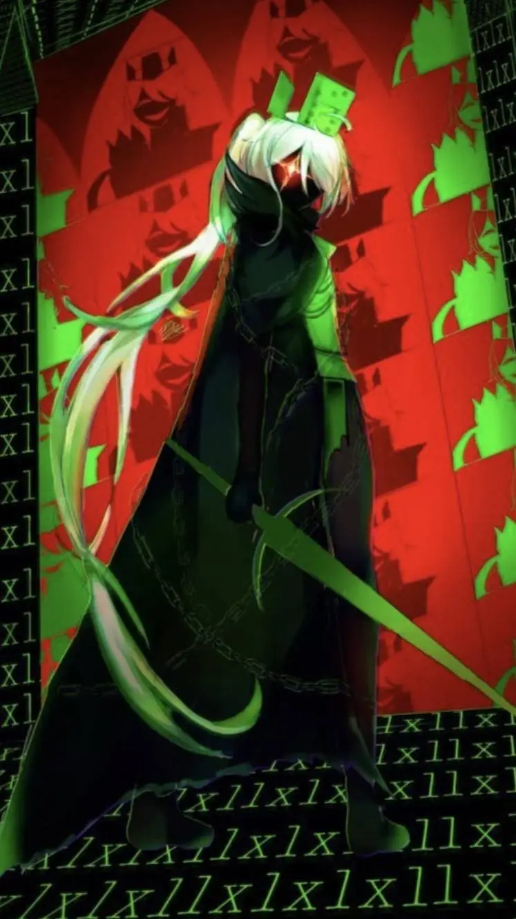 ai character: 1х1х1х1 background