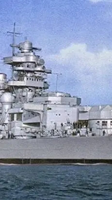 ai character: KMS Bismarck  background