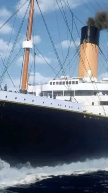 ai character: RMS Titanic  background