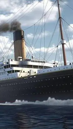 ai character: RMS Titanic  background