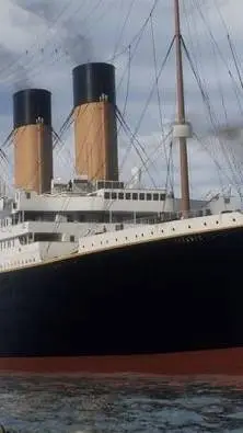 ai character: RMS Titanic  background