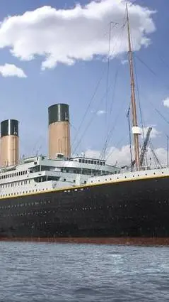 ai character: RMS Titanic  background