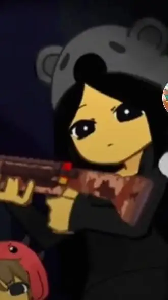 ai character: Koala kid background