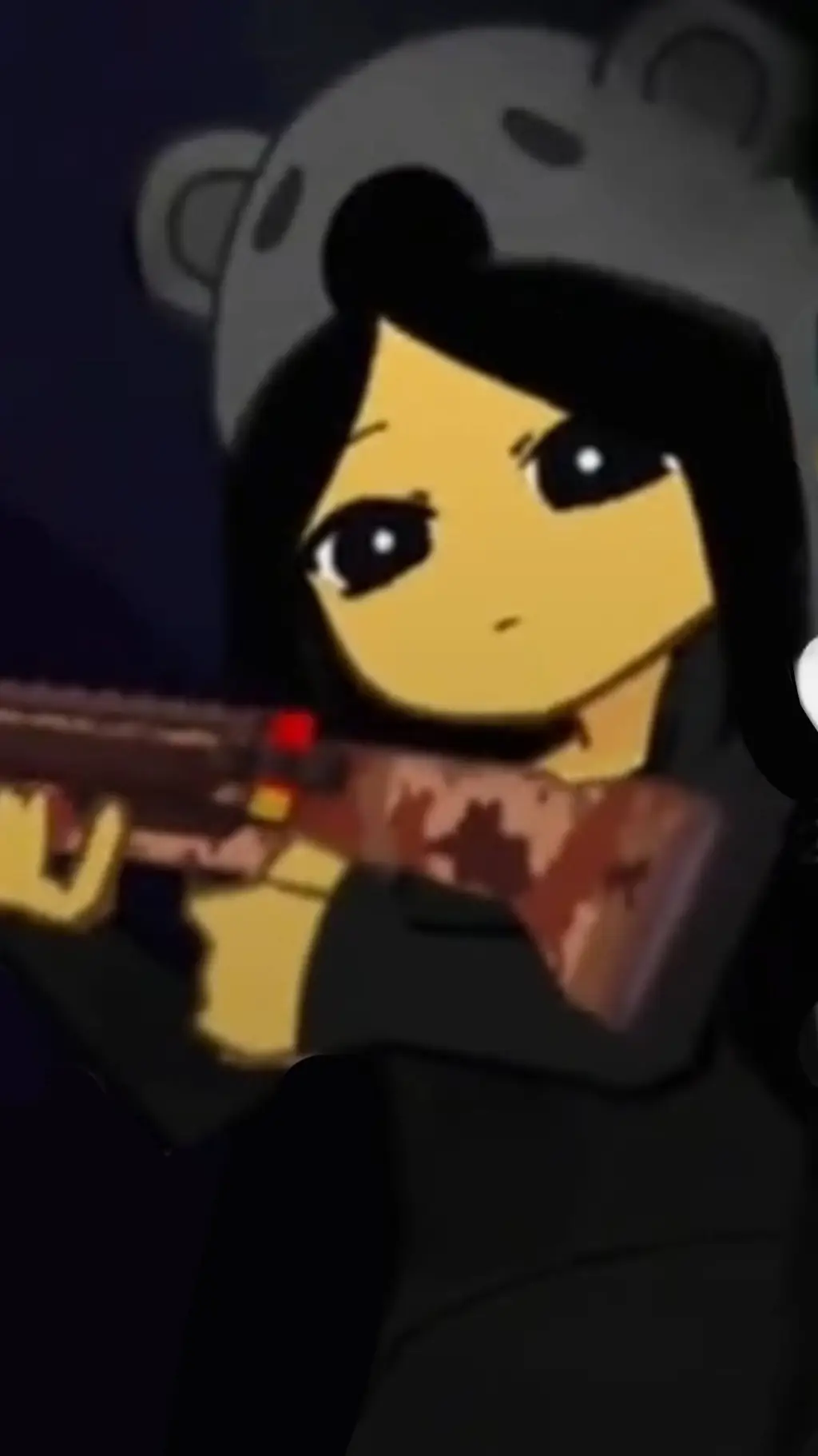 ai character: Koala kid background