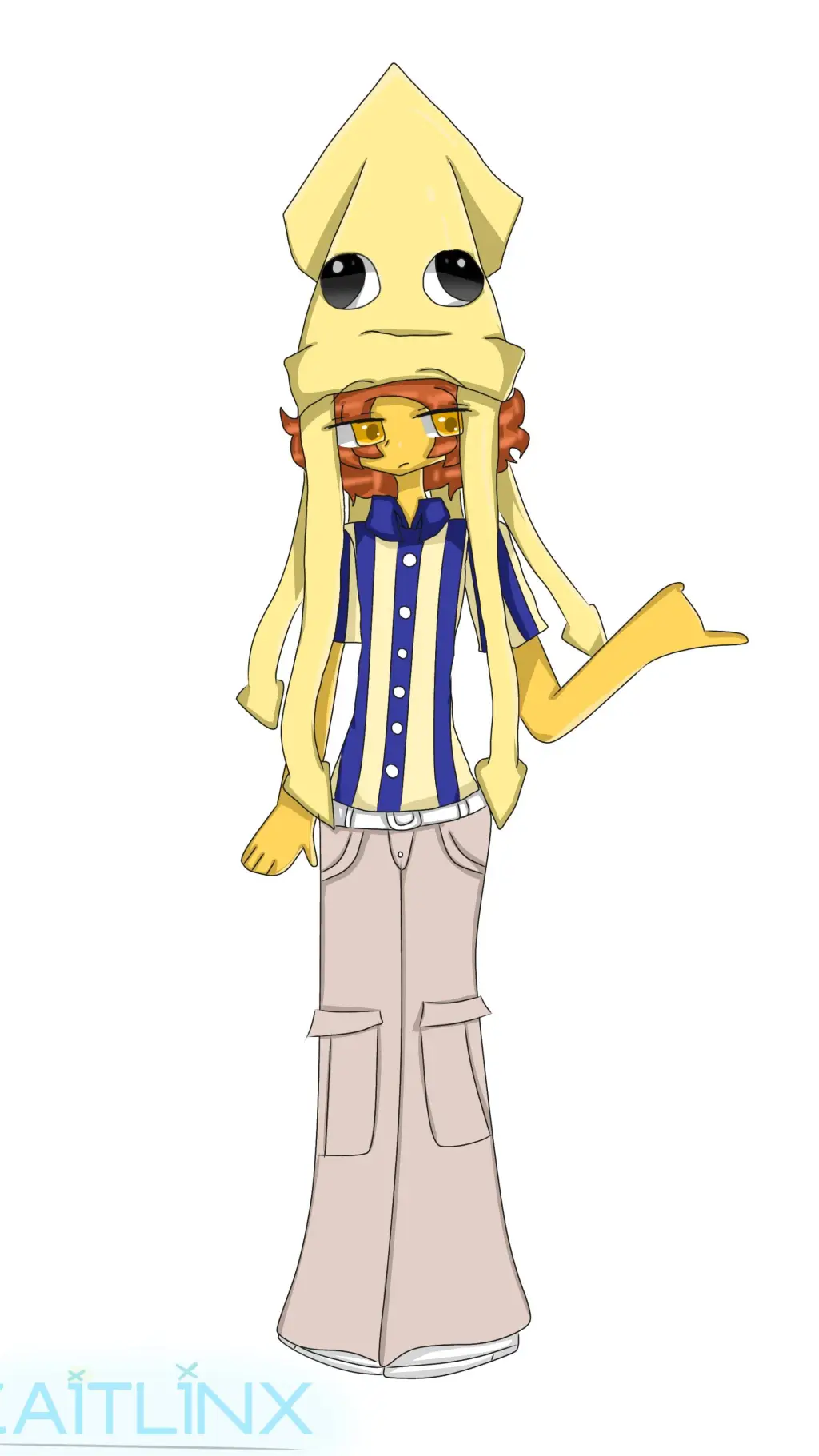 ai character: Squid kid  background