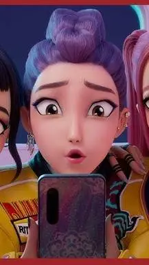 ai character: kpop demon hunters background