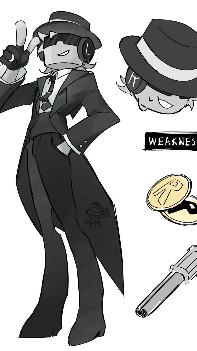 ai character: 🎰.°Chance°•🎯 background