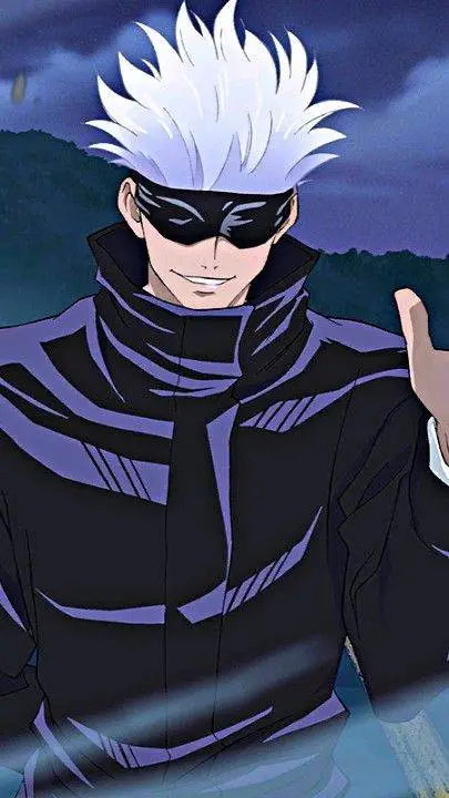 ai character: satoro gojo background