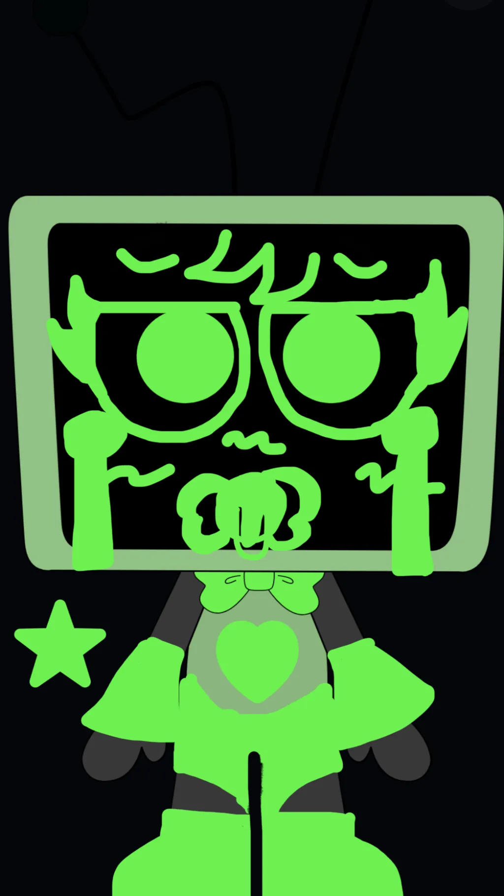 ai character: Baby Vee background