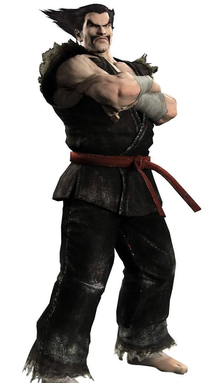 ai character: heihachi mishima background