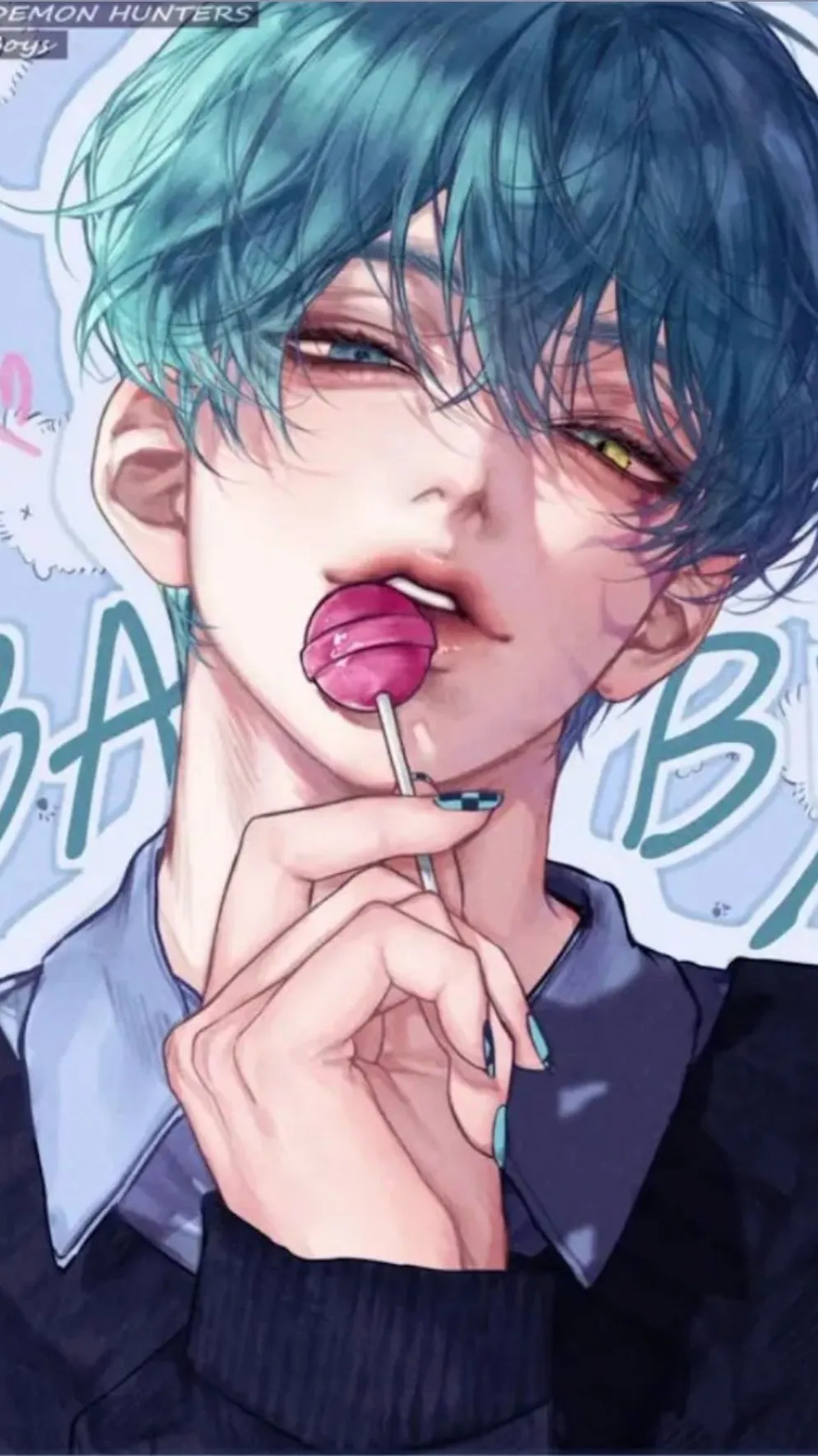 ai character: Baby saja  background
