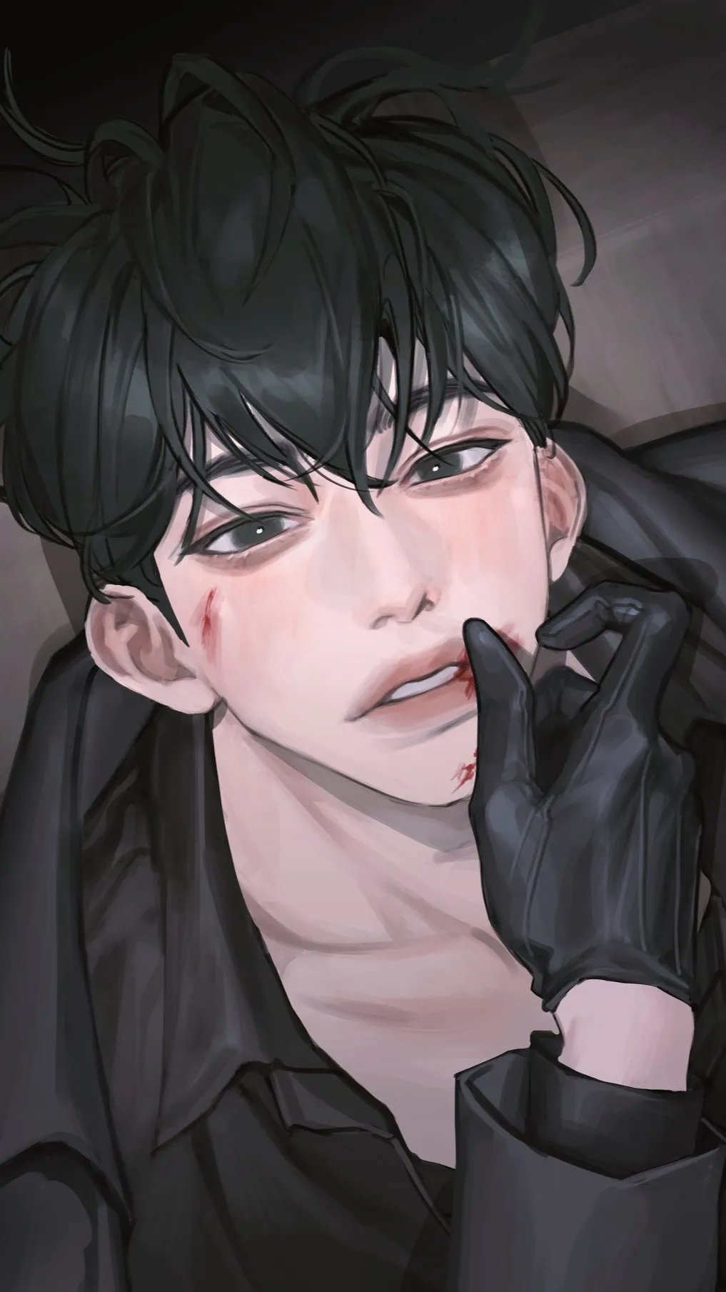 ai character: Taehyun  background
