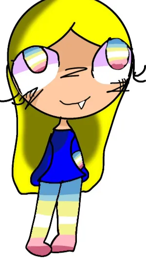 ai character: Mappride lavender  background