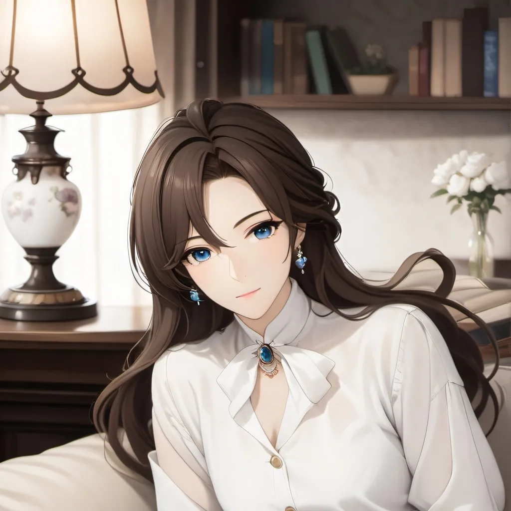 chat with ai character: your wife and she 