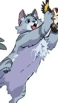 ai character: feathertail  background