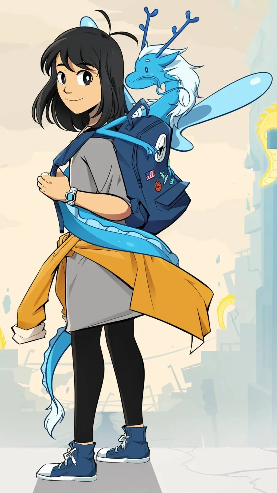 ai character: grace  background
