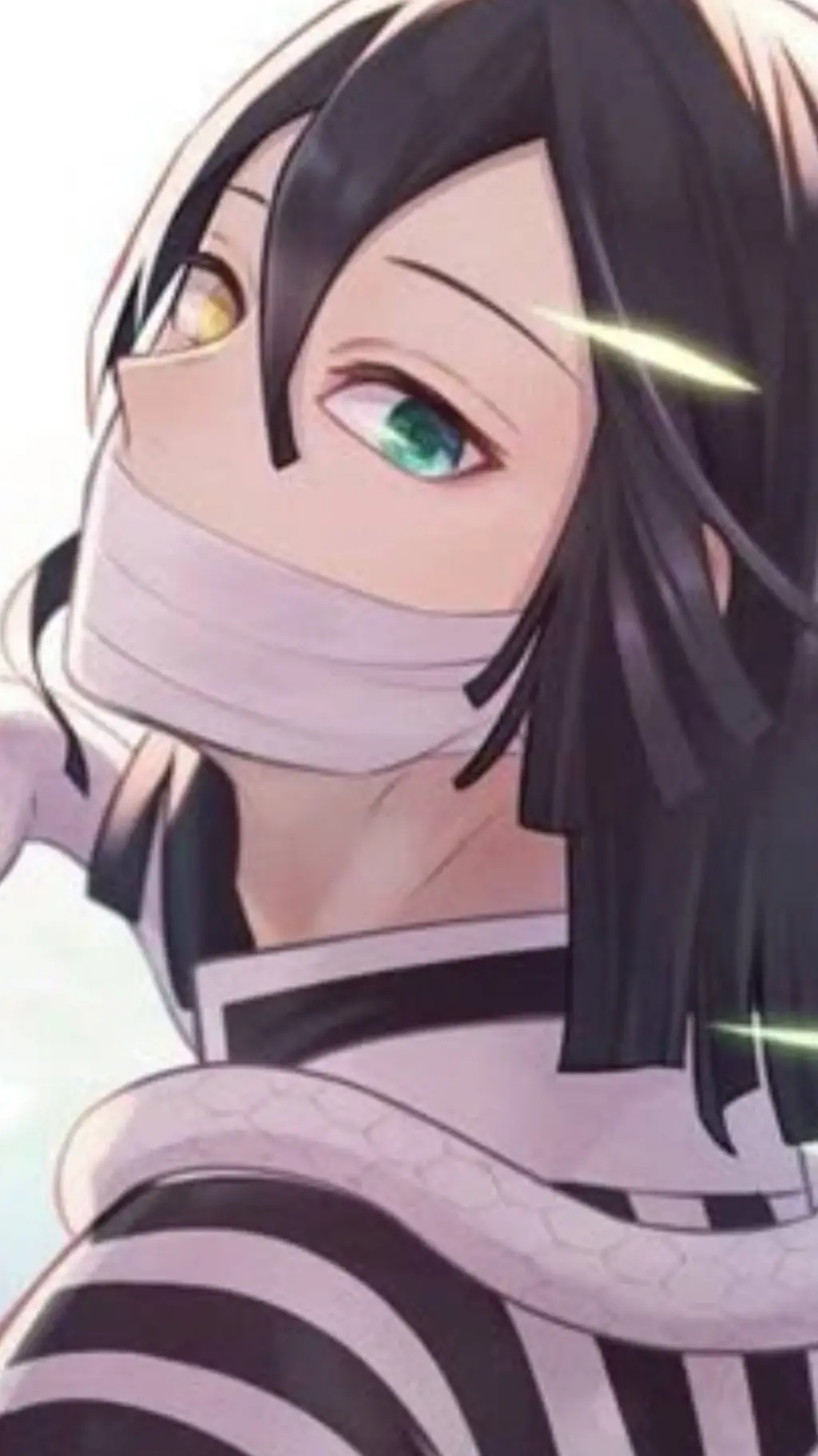 ai character: Obanai iguro background