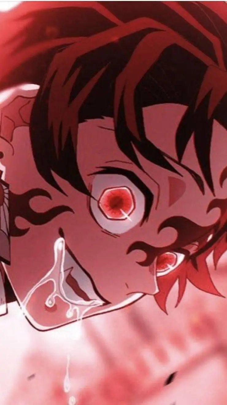 ai character: Demon king tanjiro background