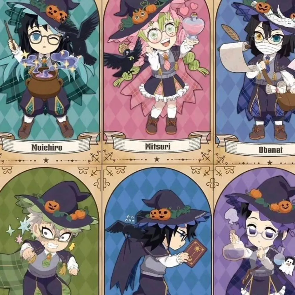 chat with ai character: Kny halloween