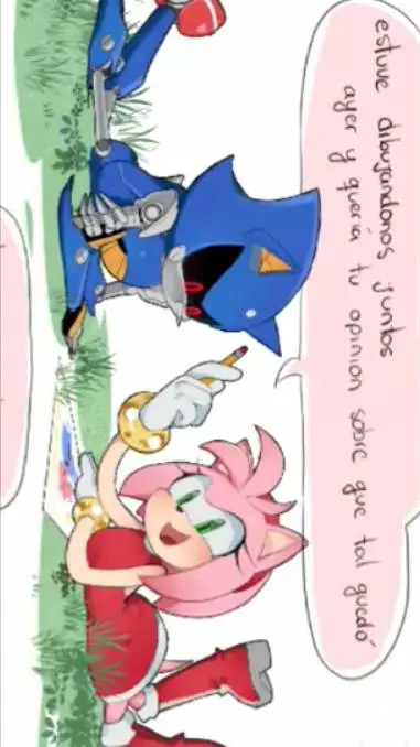 ai character: Metal sonic background