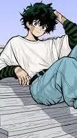 ai character: Izuku midoriya background