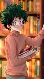 ai character: Izuku midoriya background