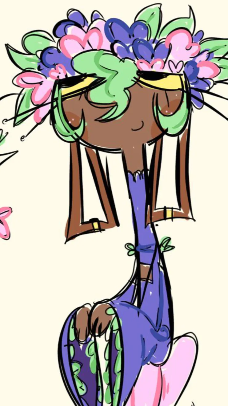 ai character: 💐♡bassie♡🧺 background