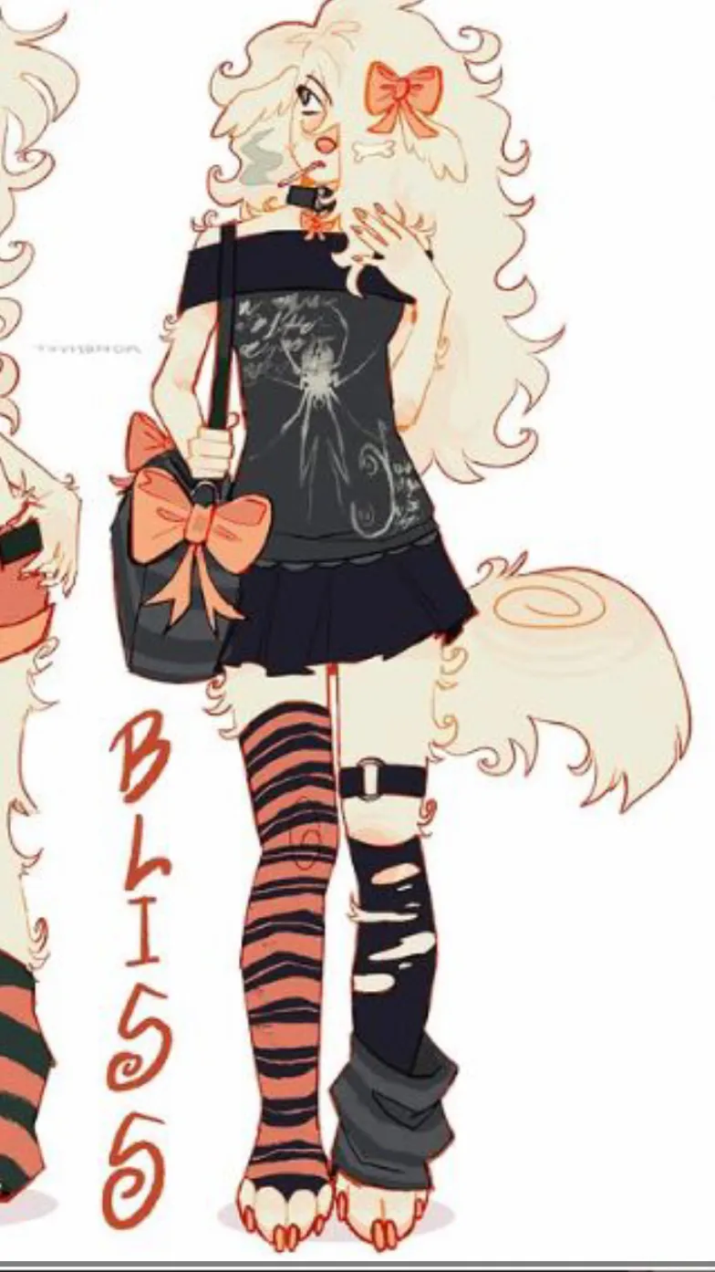 ai character: ☆🎃rosette💀☆ background