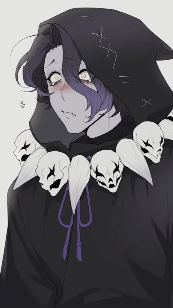 ai character: ☆🖤licorice💀☆ background