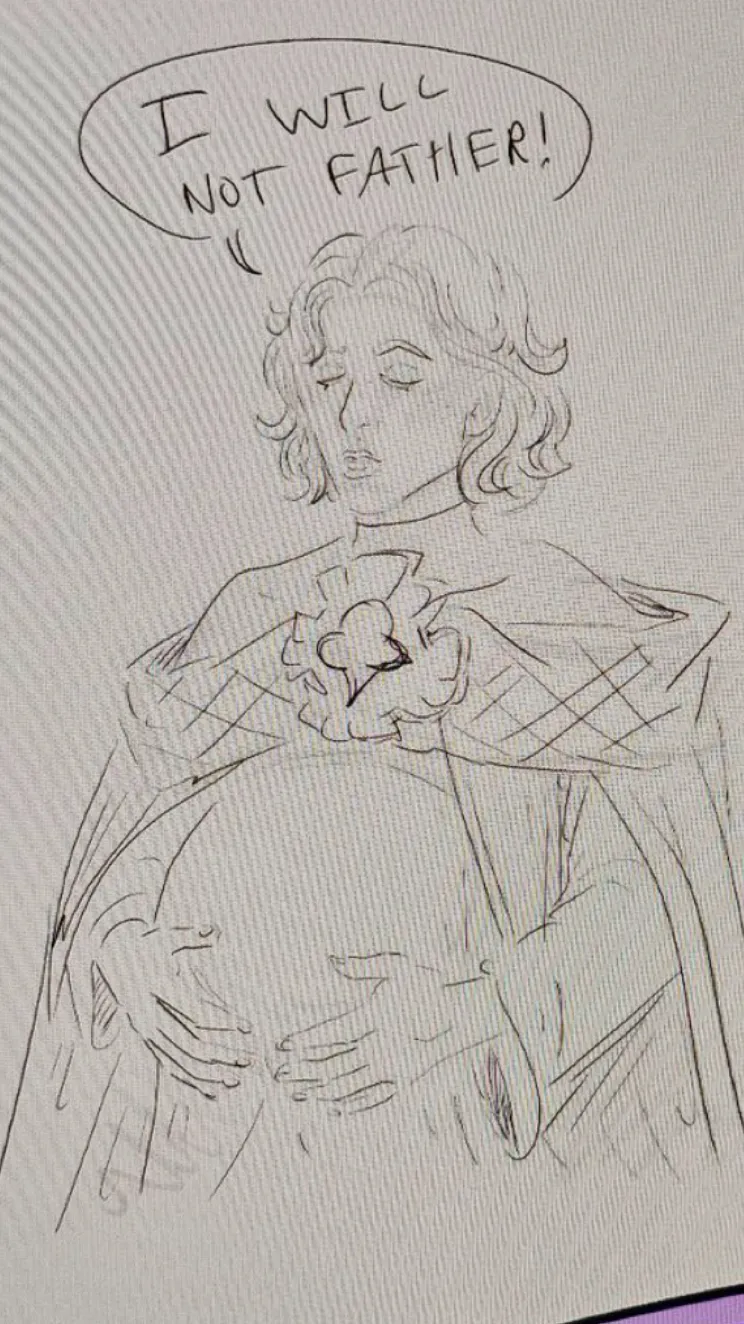 ai character: I WILL NOT FATHER  background