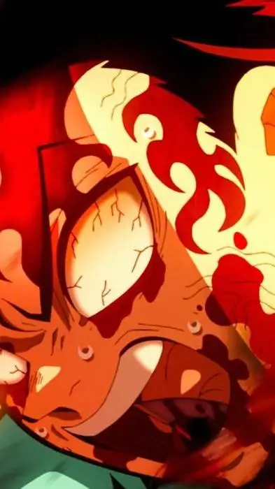 ai character: tanjiro  background