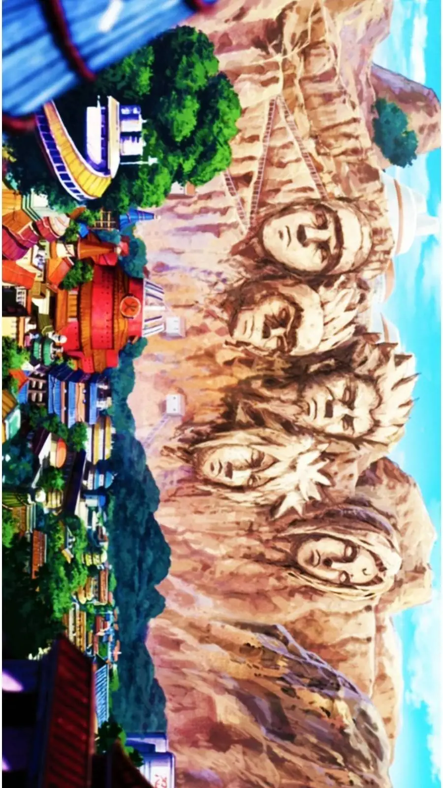 ai character: Naruto au  background