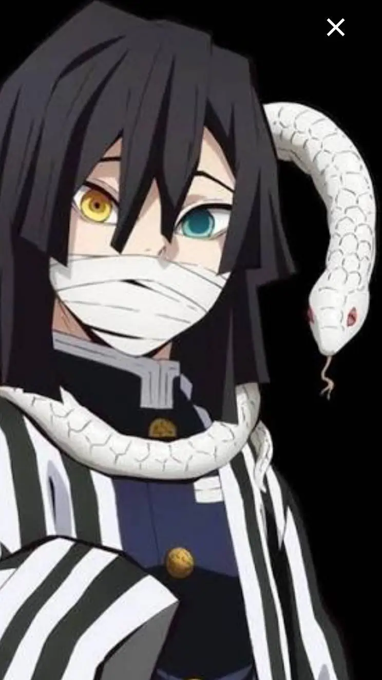 ai character: snakey boi obainia background