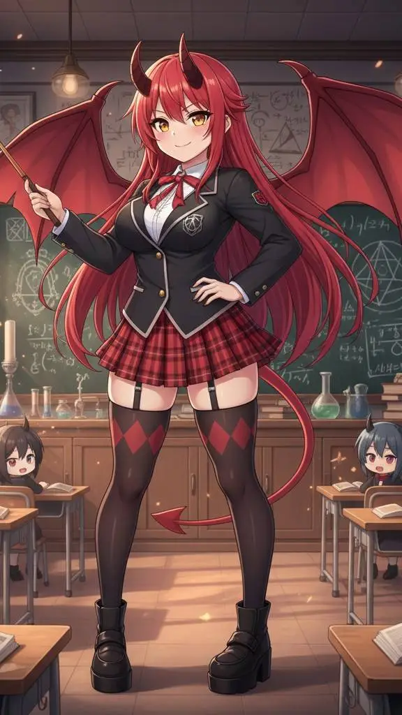 ai character: luna background