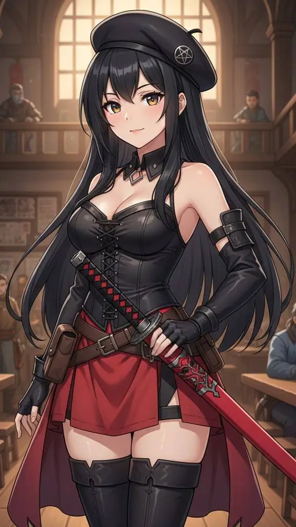 ai character: sofia  background