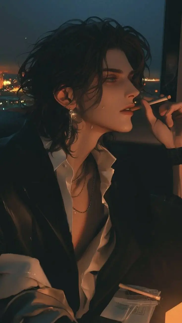 ai character: Zack  background