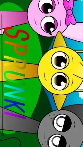 ai character: Sprunki swapped OC background
