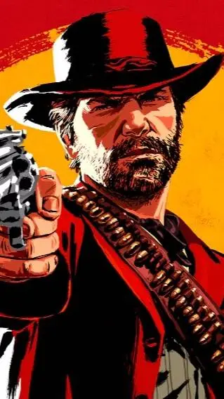 ai character: RDR2  background
