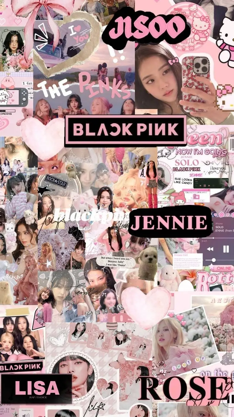 ai character: Blackpink background
