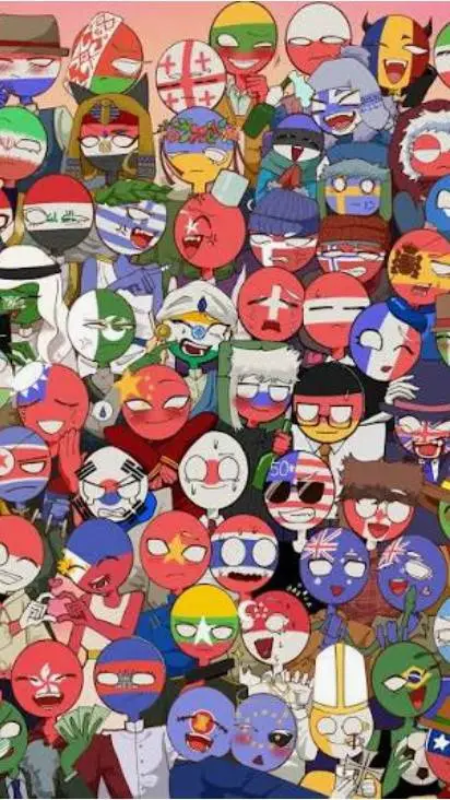 ai character: Countryhumans background