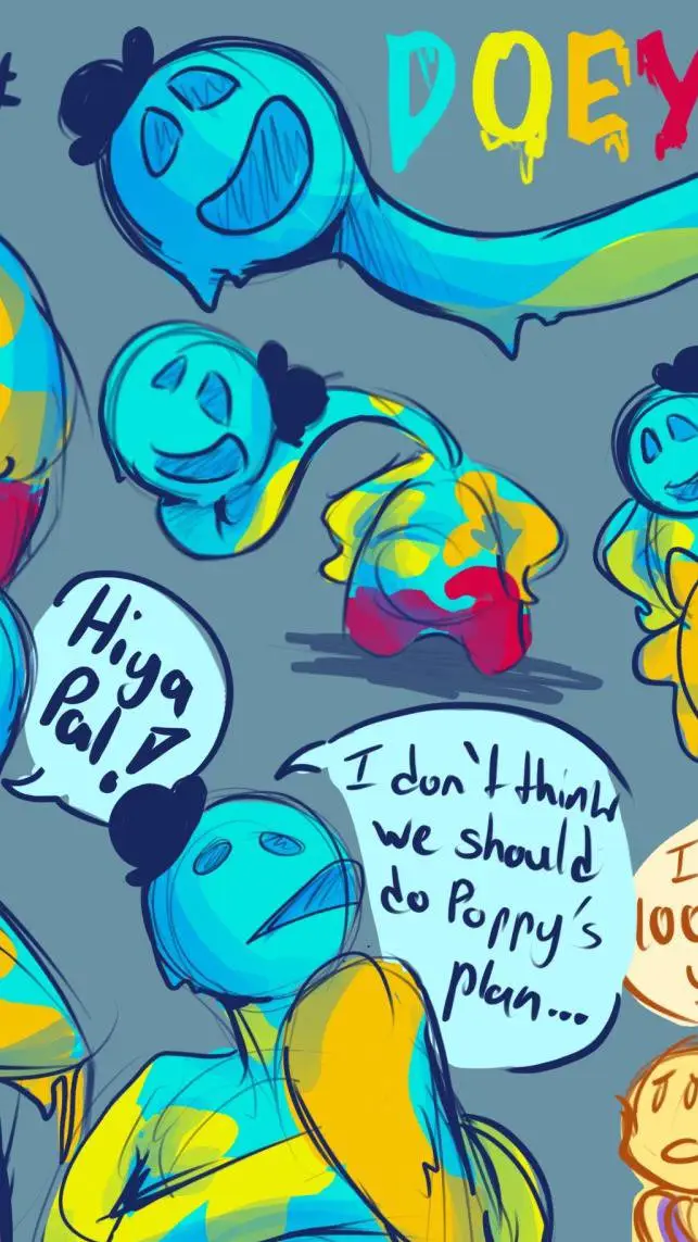 ai character: Doey the Doughman  background