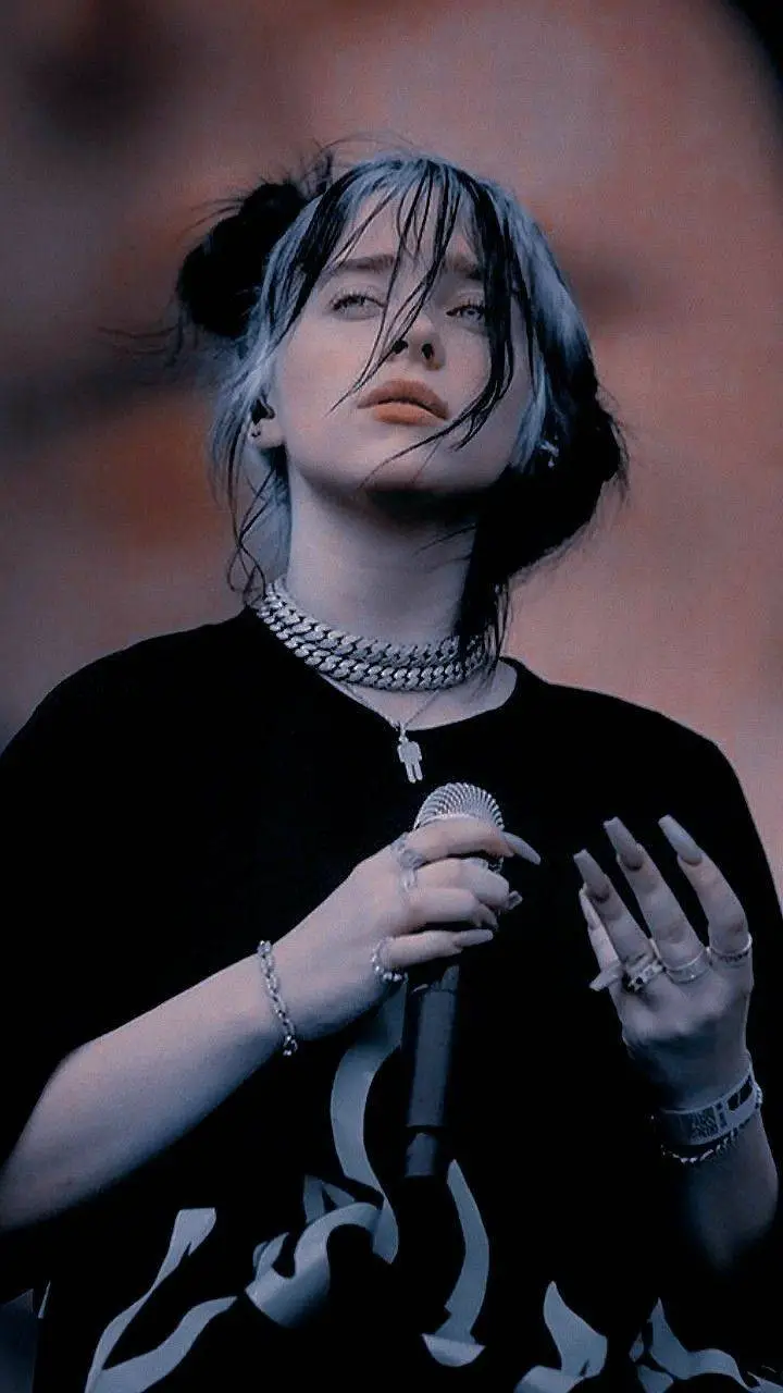 ai character: Billie Eilish background