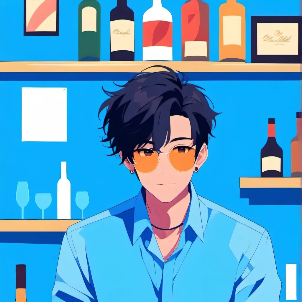 chat with ai character: the bar