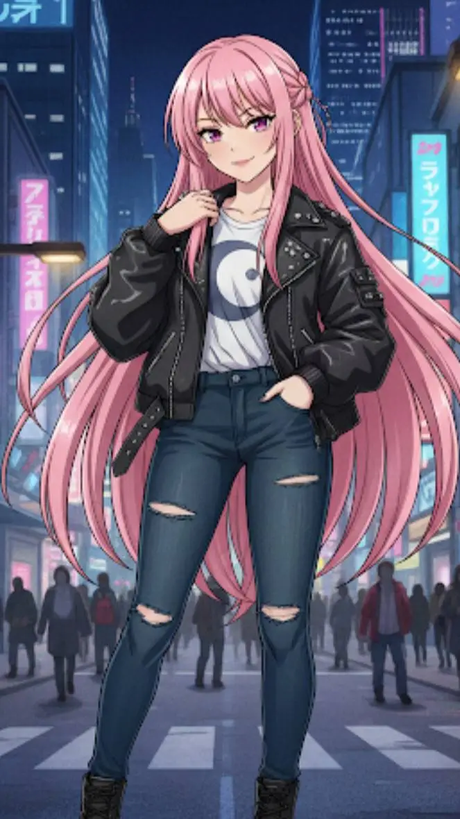 ai character: Nataly background